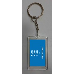 Plexiglass keychains