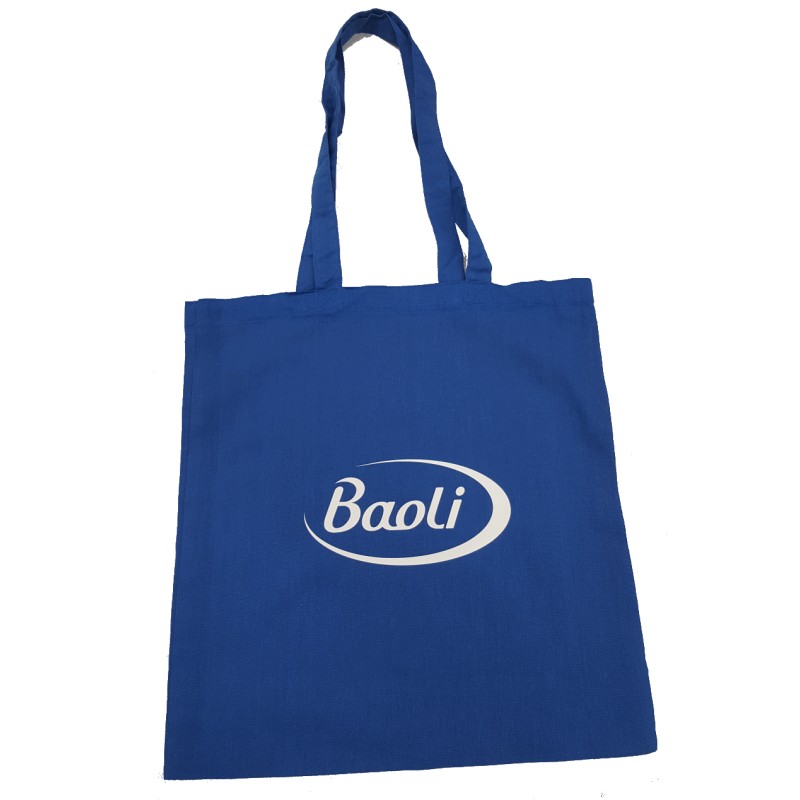 Blue cotton shopper Baoli