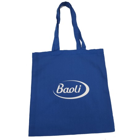 Blue cotton shopper Baoli